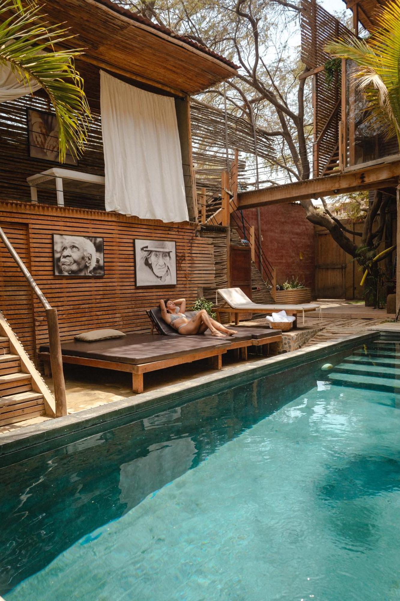 Eco Lodge Mancora Ngoại thất bức ảnh